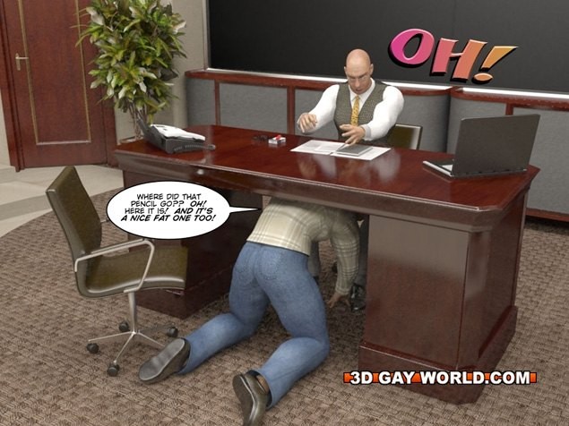 Cunning student 3D gay comics male hentai cartoons anime gay #69411632