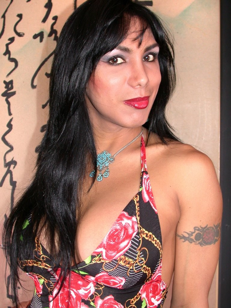 Sexy latina tranny with big boobs #77896125