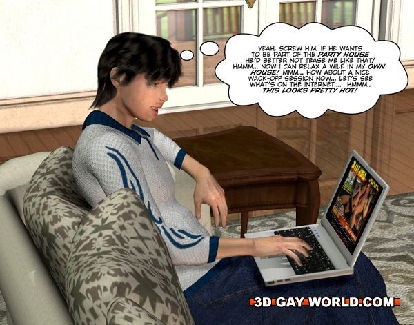 Cum fiesta of house elf 3D gay comics male anime voyeur cartoons #69415031
