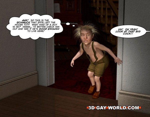 Fête du sperme de l'elfe de maison 3d gay comics male anime voyeur cartoons
 #69415040