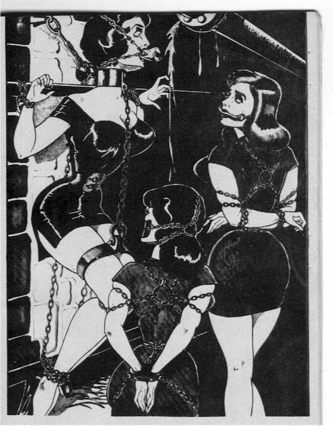 vintage female dungeon bdsm art #69705264