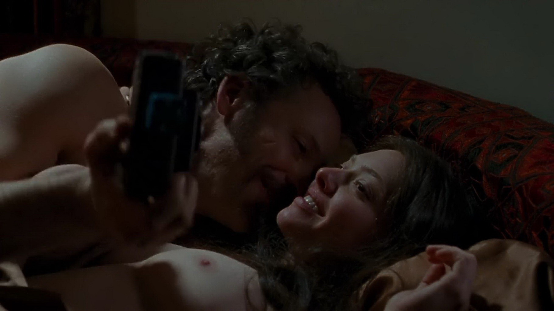 Amanda Seyfried gets fucked and flashing her bare boobs at the Lovelace set #75222090