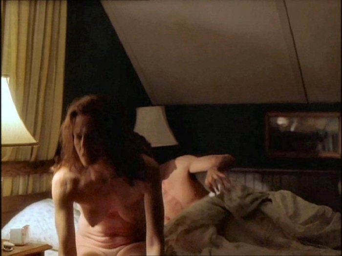 Sigourney Weaver shows pert titties and bush #75416663