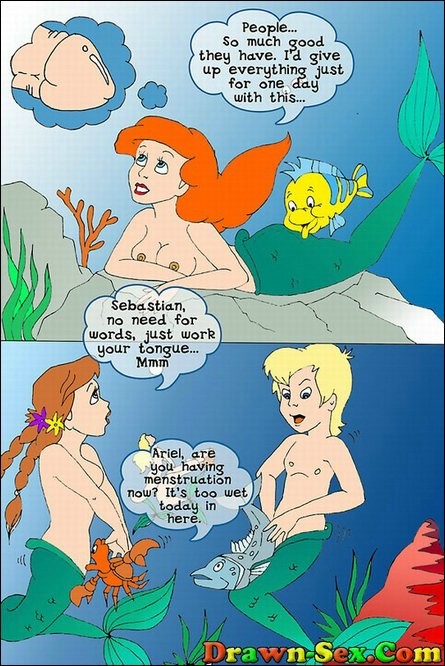 Obscene cartoon sex with Mermaid #69718548