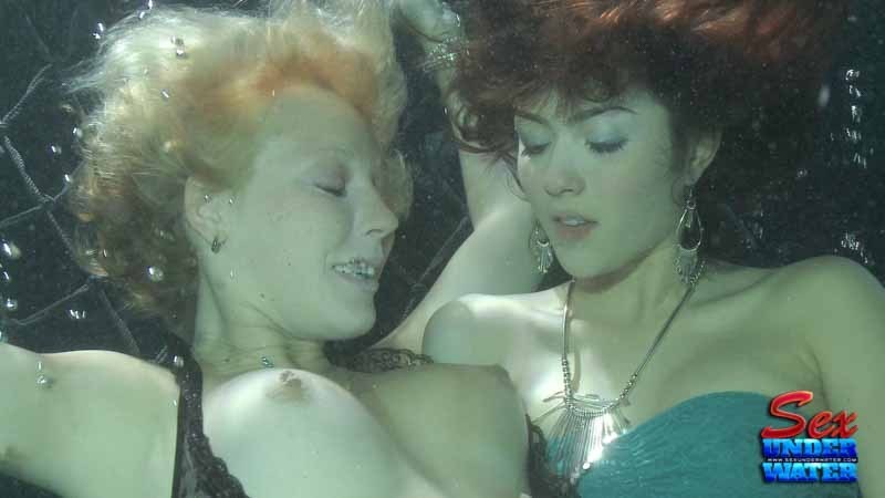 Underwater lesbian sex #73137338