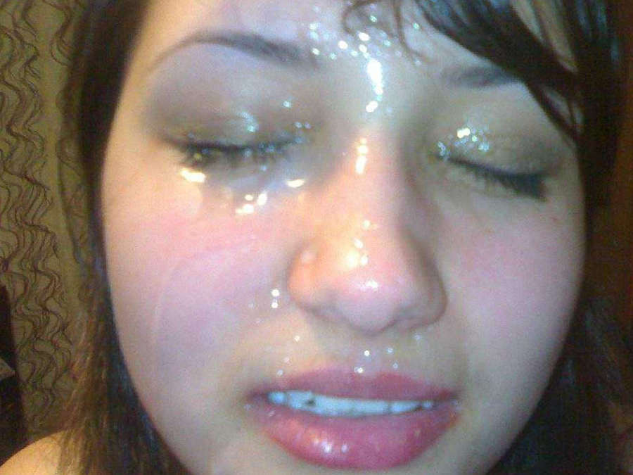 Sizzling hot and wild picture set of amateur messy cum facials #68482014