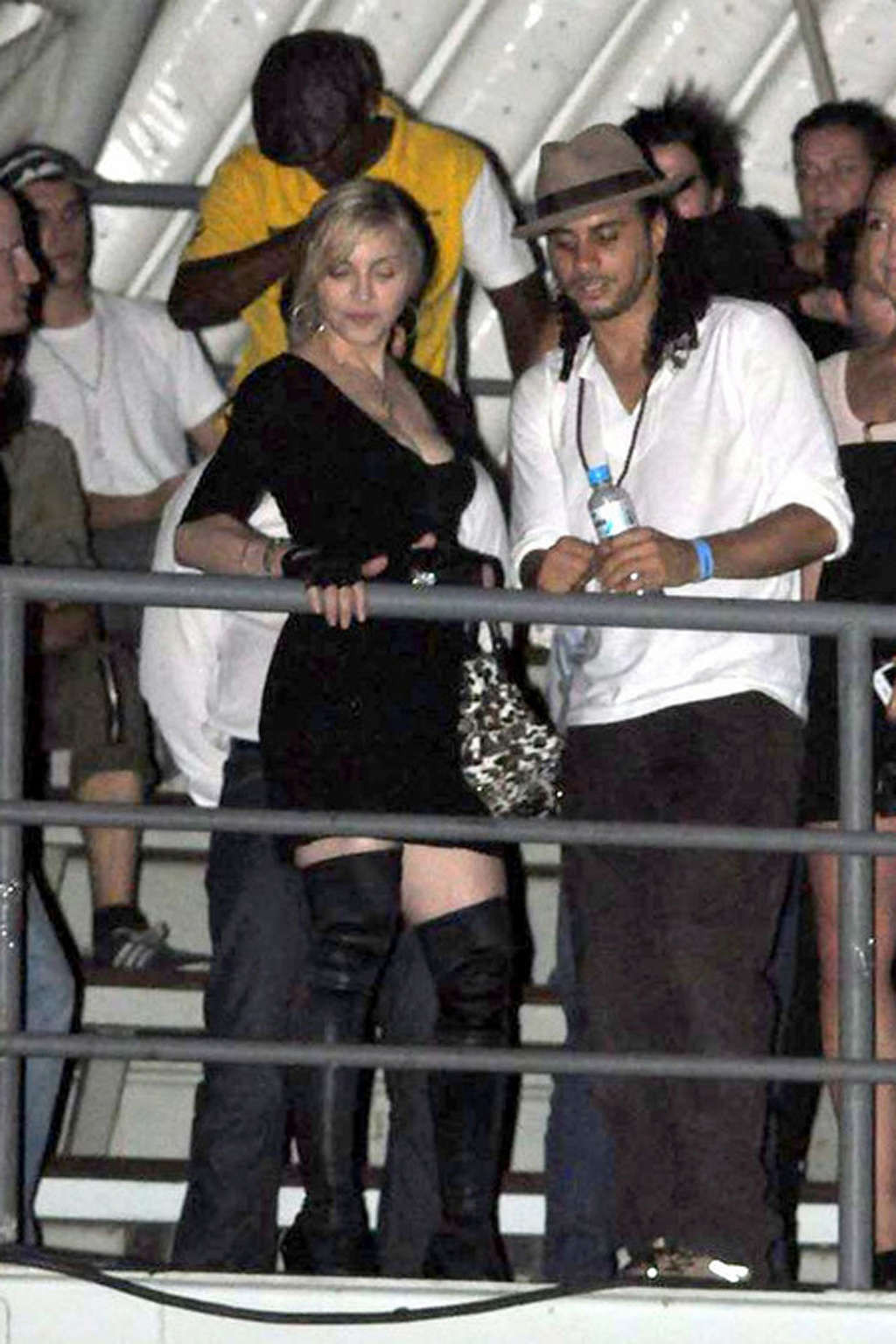 Madonna make love with her boyfriend and showing fantastic legs #75359966