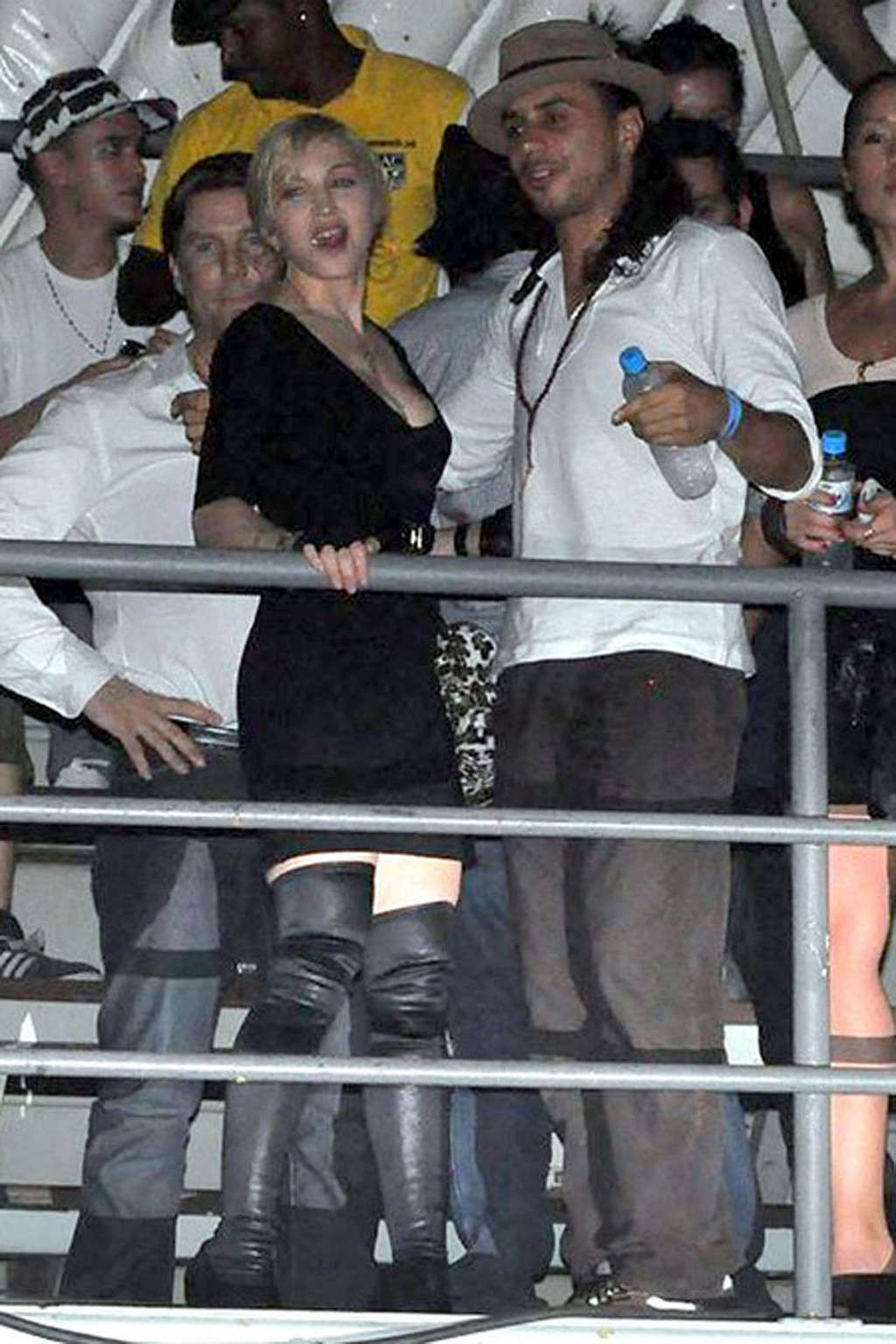 Madonna make love with her boyfriend and showing fantastic legs #75359984