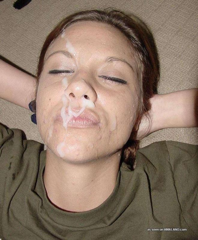 Collection of amateur girlfriends who love getting jizzed on #75693906