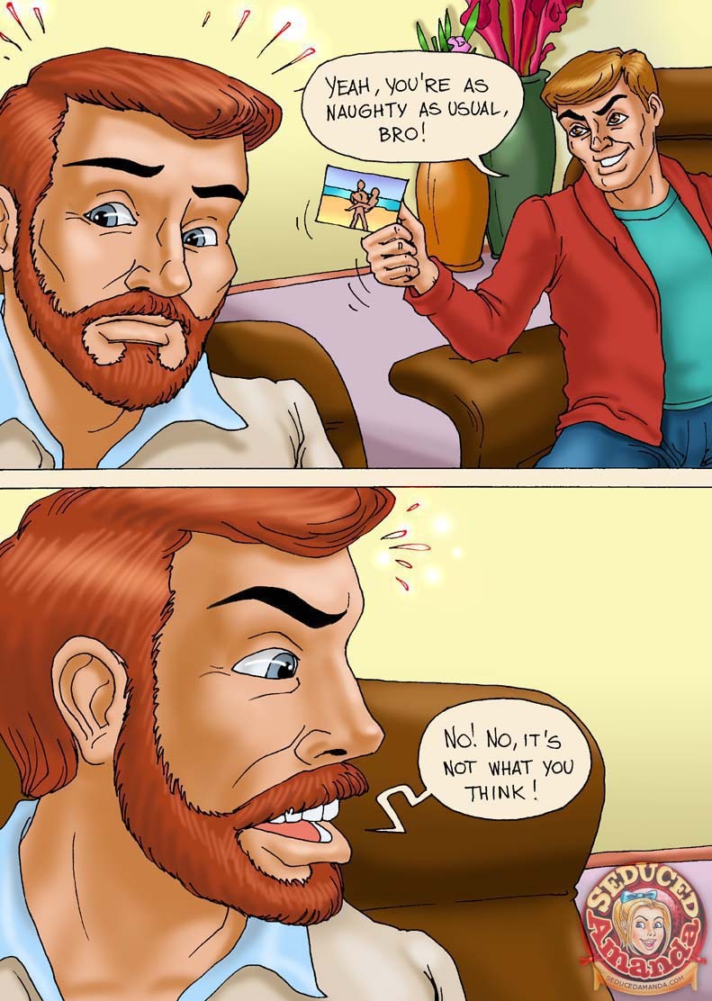 Uncle and father enjoy the damp twat of Amanda #69546599