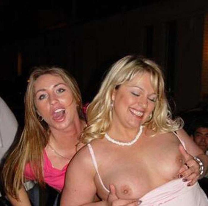 Really drunk amateur girls flashing tits #76396184