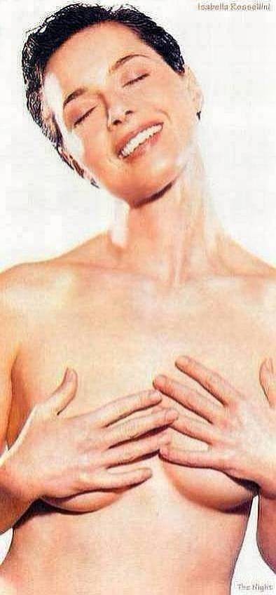 vintage Italian actress Isabella Rossellini nude scenes #75354307