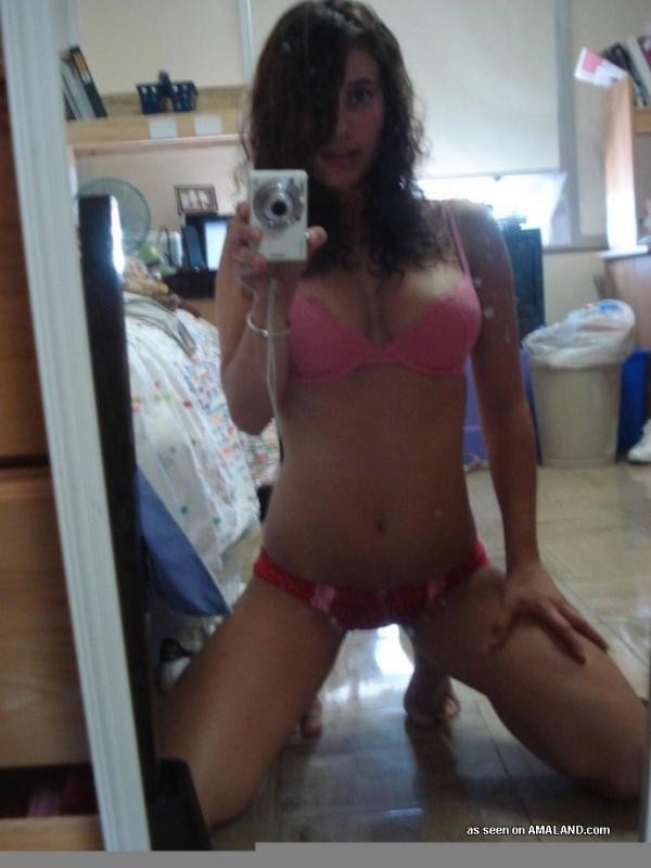 Girlfriend exposing her perky teen tits with cell phone pics posted by ex boyfri #68310900