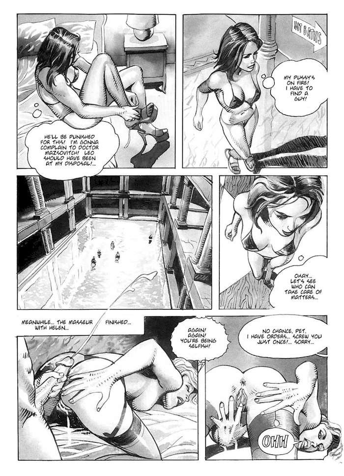 Hardcore sexuelle Fesselung Orgie comic
 #69721642