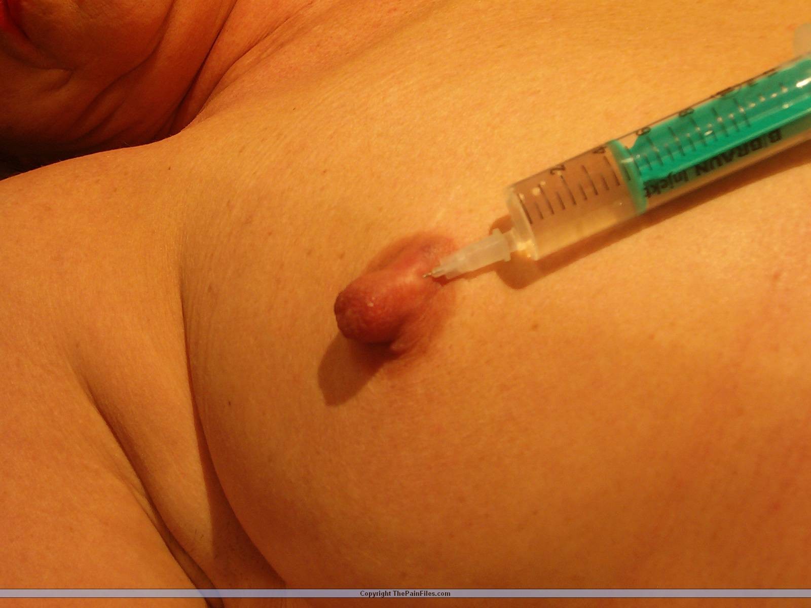Extreme play piercing pain and saline injection torments for the german amateur  #72181389