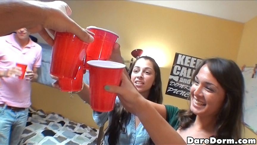 College girls film a foursome sex romp for dare dorm #67254833