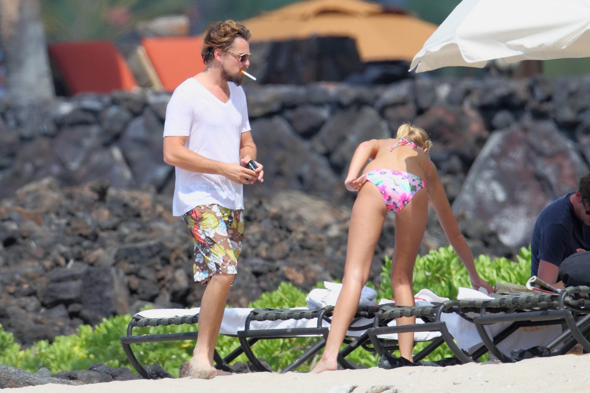 Erin Heatherton showing off her bikini body on a Hawaiian beach #75257617