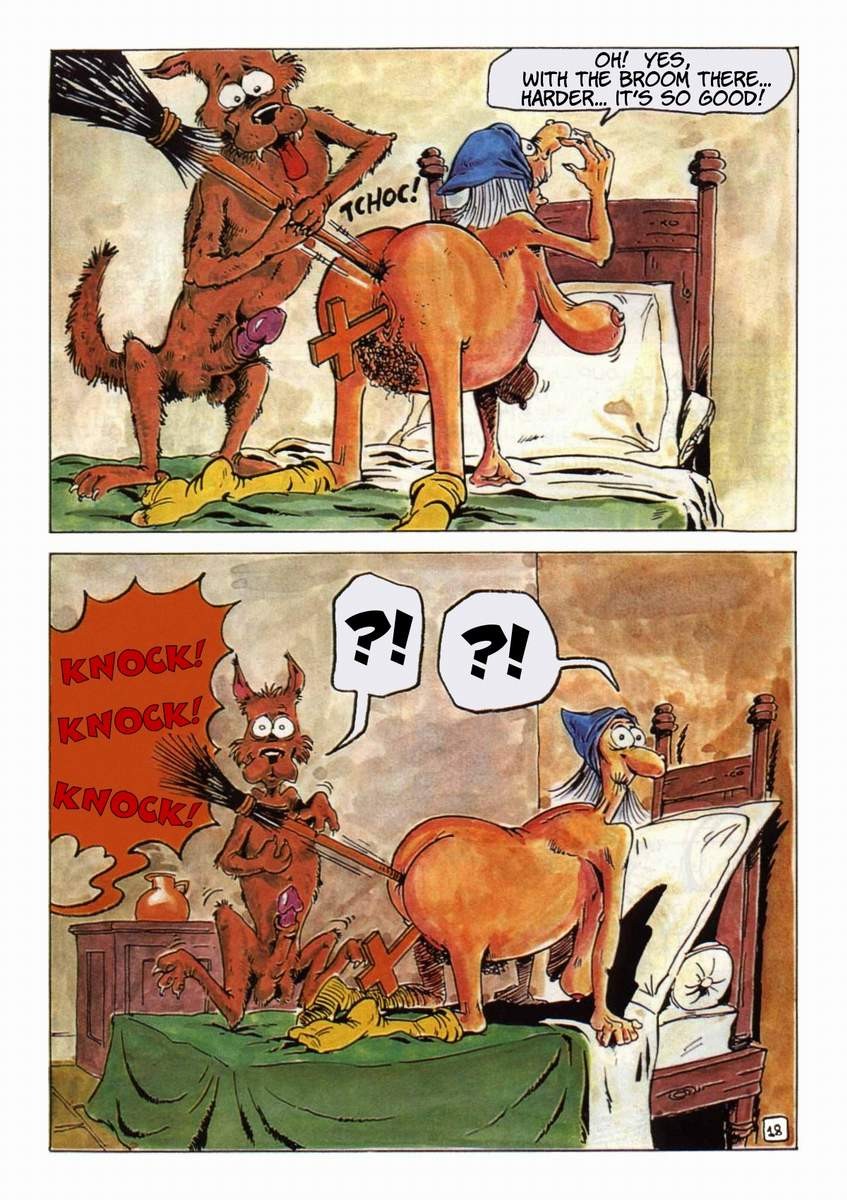 Porn comics of the big red riding hood and wolf fucking #69621812