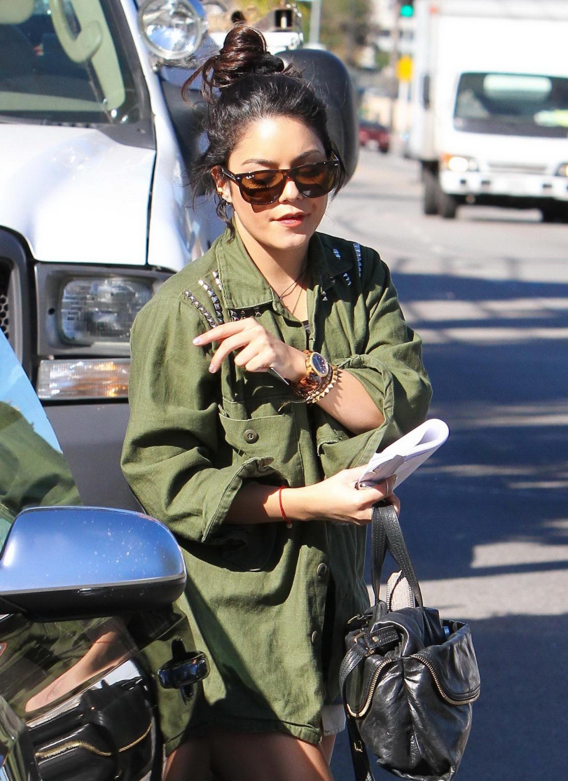 Vanessa hudgens leggy wearing hotpants fuckme boots out in hollywood
 #75276822