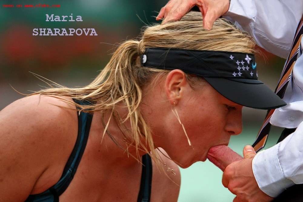 Maria Sharapova porn pics from tennis court #68559631