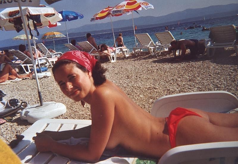 Bare teenager nudist allows the h2o kiss her overall body #72252753