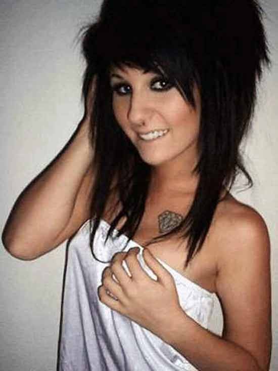 Emo Mädchen lieben es zu necken und zu streifen
 #71399938