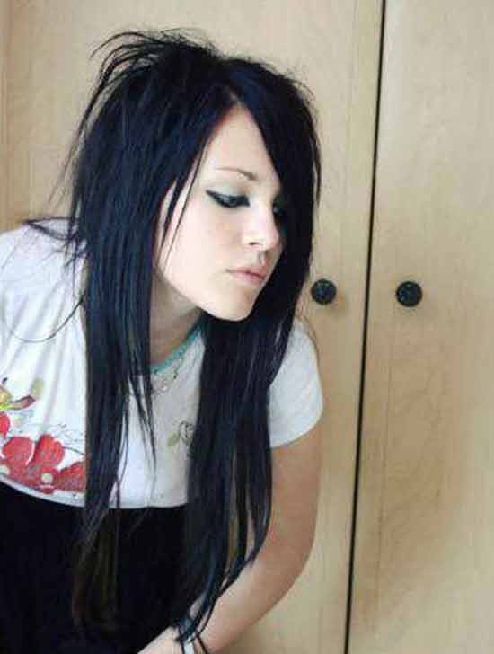 Emo Mädchen lieben es zu necken und zu streifen
 #71399961