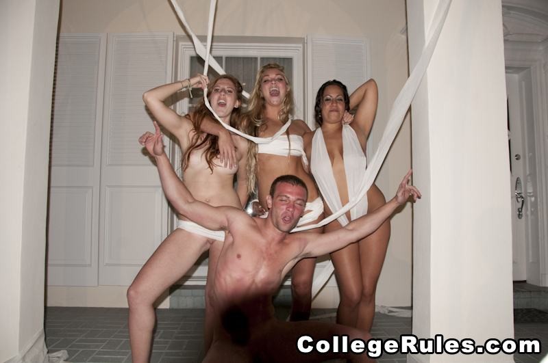 Drunk amateur college girls partying and banging in dorm rooms #76793015