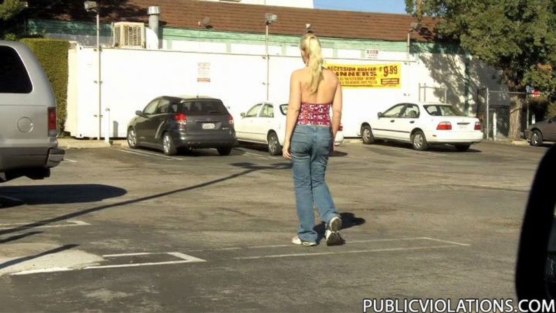 Amateur chick fights off a pervert on the street #76742737