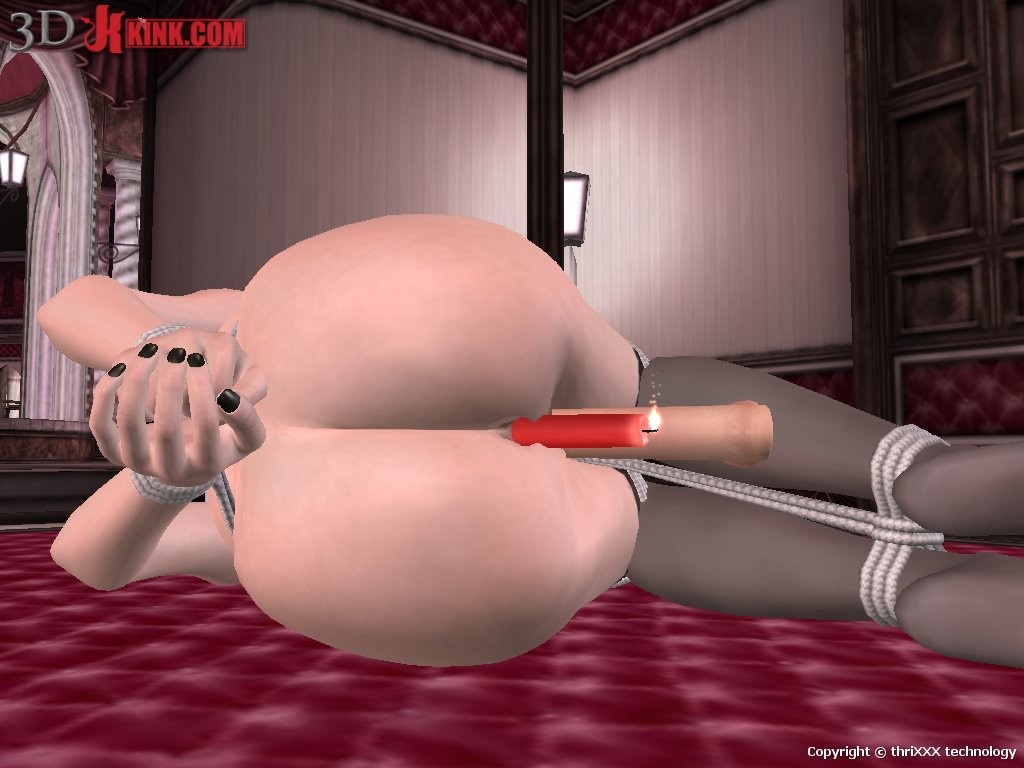 Hot BDSM sex action created in virtual fetish 3d sex game! #69580652