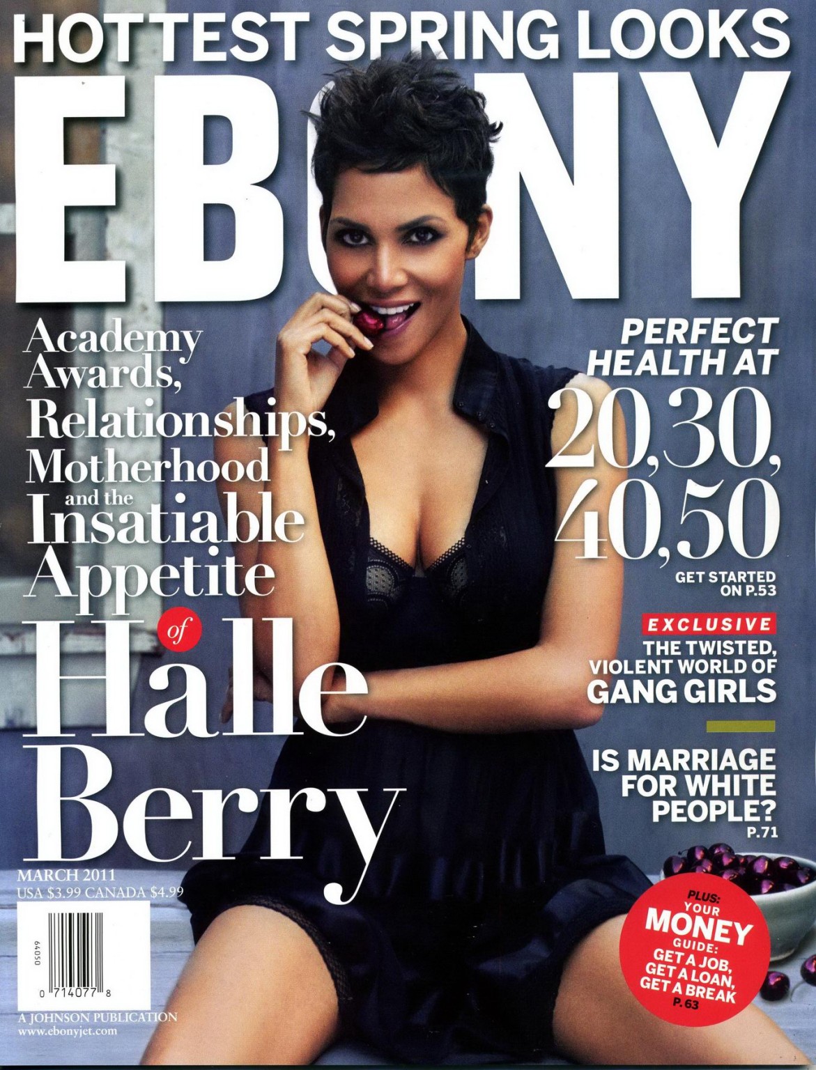 Halle Berry in very hot photoshoot for the Ebony Magazine March 2011 issue #75318324