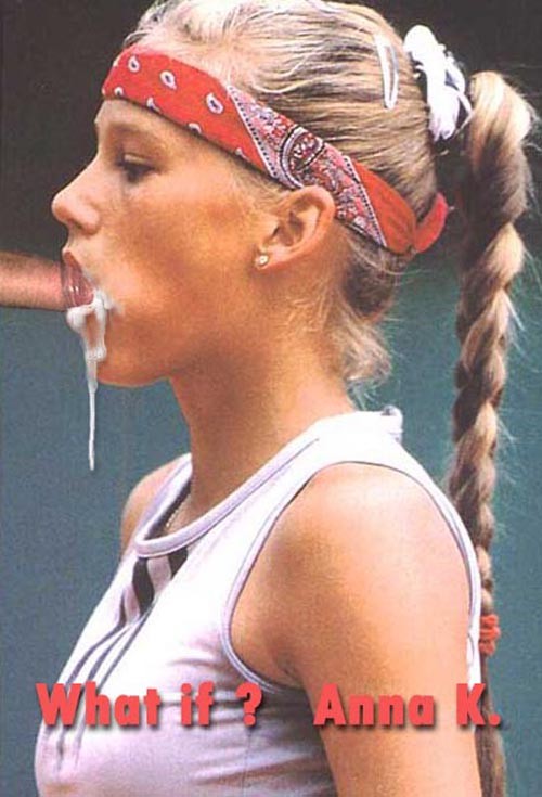 Anna Kournikova's tits getting licked by a chick in these pics #68760417