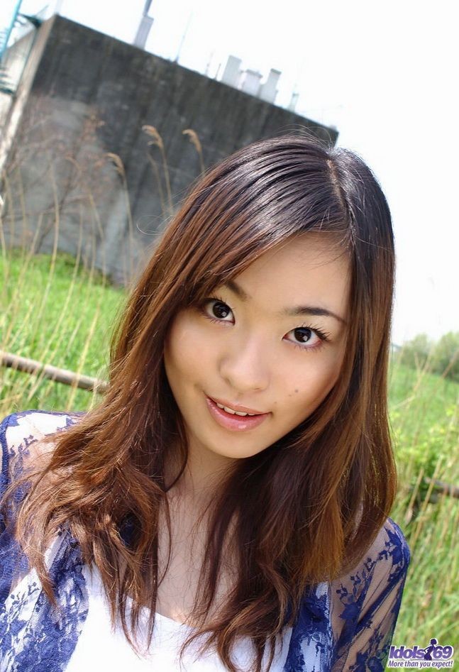 Naughty asian model Hikaru Koto poses showing tits #69787842