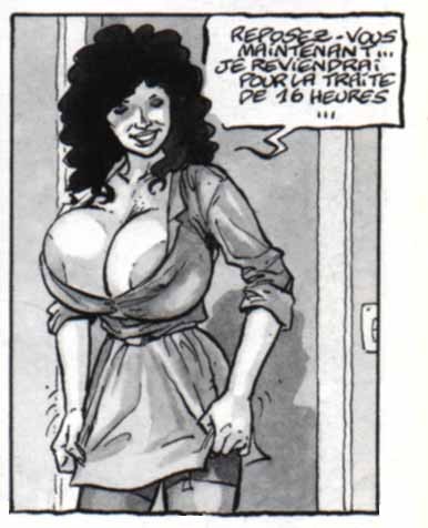 Enorme Brüste Lesben kämpfen um Schwänze zu saugen
 #79105903