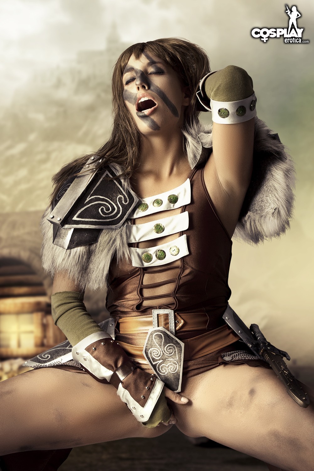 CosplayErotica  Aela The Elder Scrolls nude cosplay #70775984