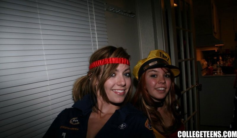 College costume party turns into a raunchy orgy with drunk teens #67751329