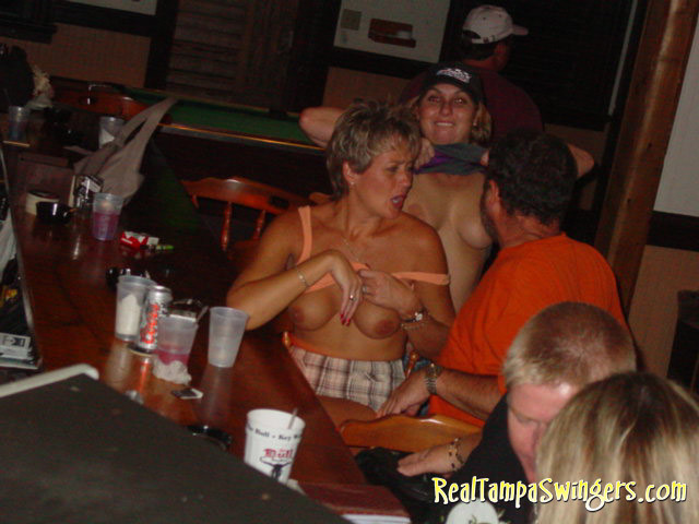 Real Swinger Tracy parties with her site members #76780901