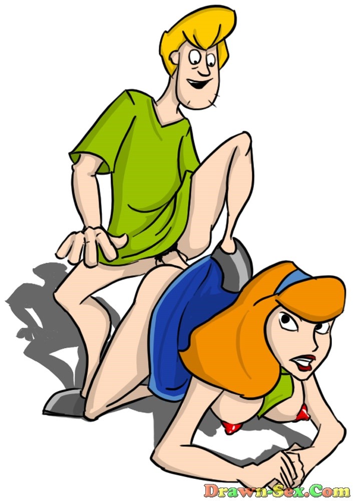 Scooby doo en dessins animés porno !
 #69634586