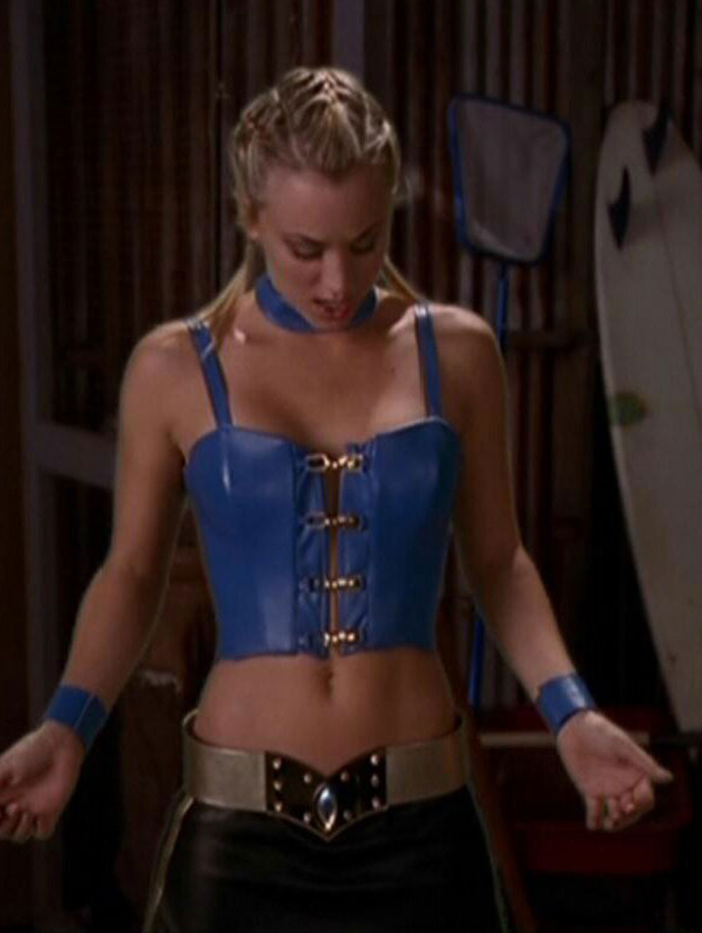 Kaley Cuoco perky tits in naughty lingerie #75280817