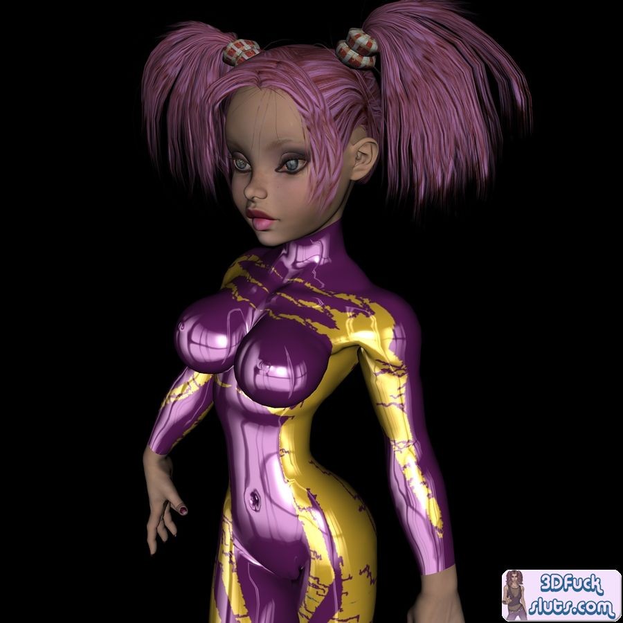 3d chica adolescente
 #69704563