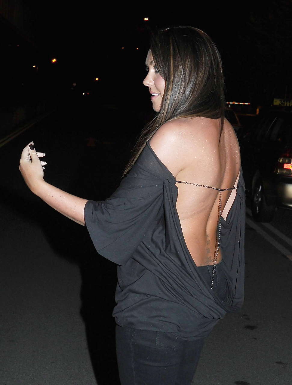 Michelle heaton montrant ses gros seins et sa culotte photos paparazzi
 #75302341