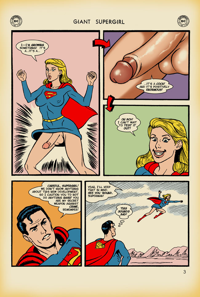 Supergirl dickgirl comics #69343442