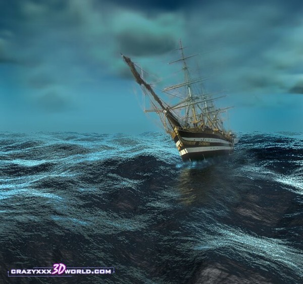 Sirena arrapata che salva il marinaio e poi lo scopa con forza
 #69650759