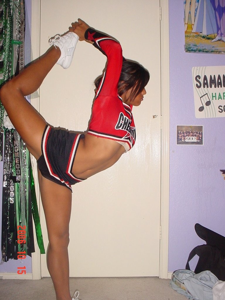 Black teen cheerleader #73413251