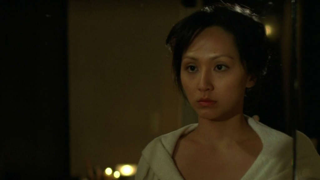 Linda park in topless sotto la doccia e nuda in film caps
 #75342520