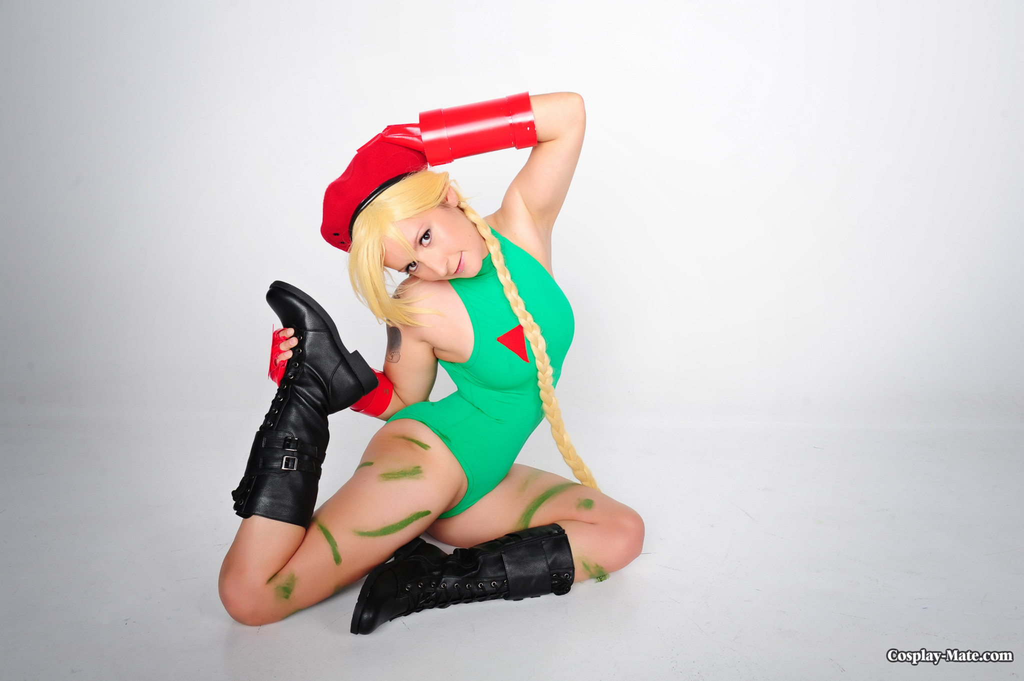 Blondes Zopf-Cosplay-Teenie
 #73499119