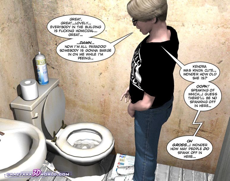 Ebony girl  white guy with big cock in a bathroom #69679181