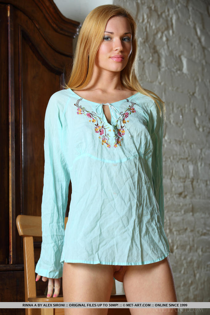 Magnificent blonde coed #72495785