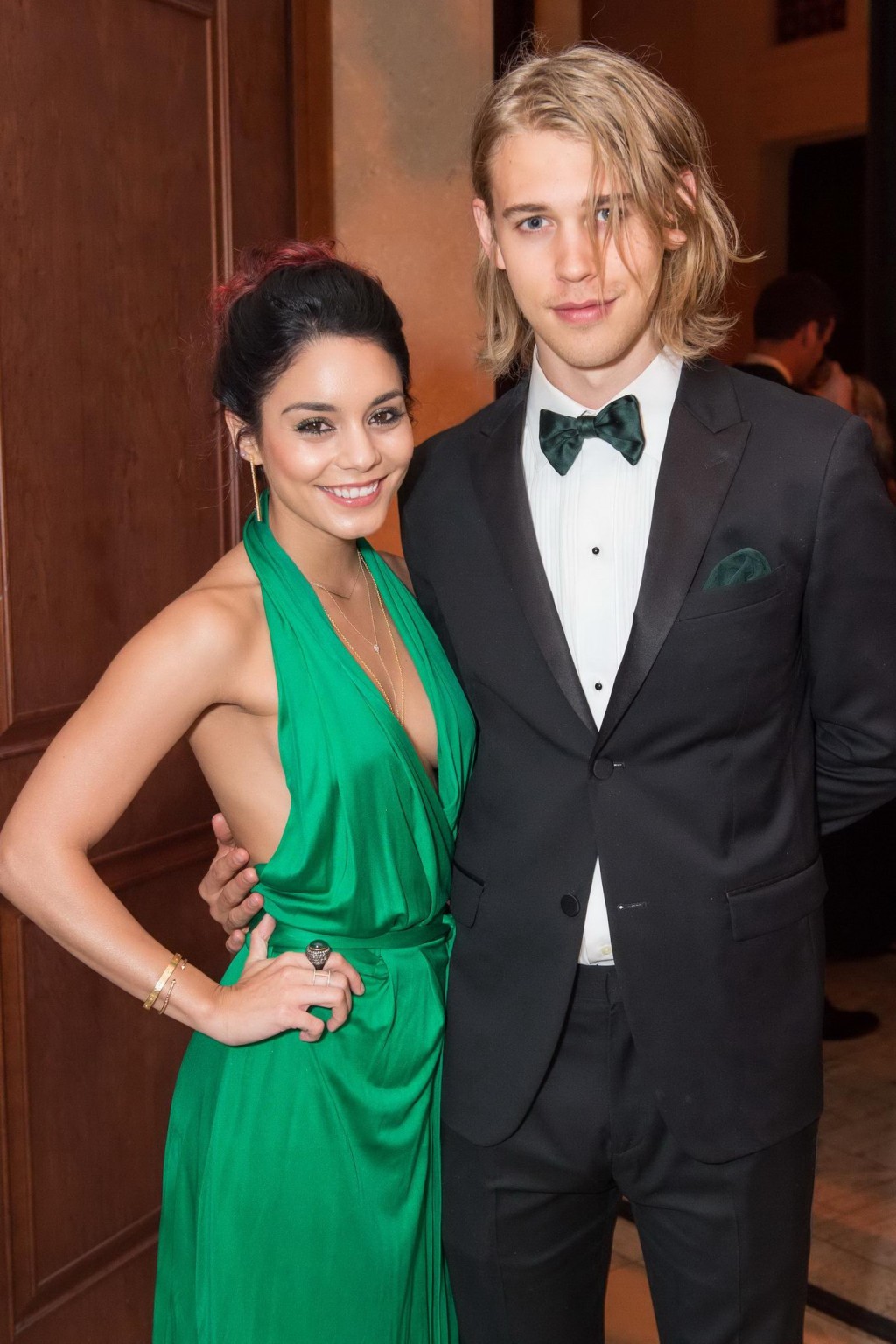 Vanessa Hudgens showing huge cleavage at Global Green USAs 10th Anniversary Gorg #75183928