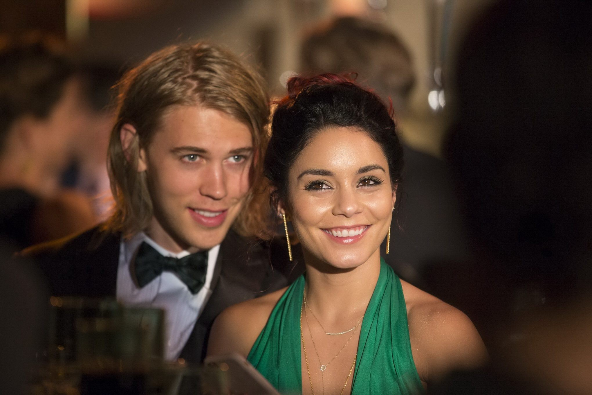 Vanessa Hudgens showing huge cleavage at Global Green USAs 10th Anniversary Gorg #75183934
